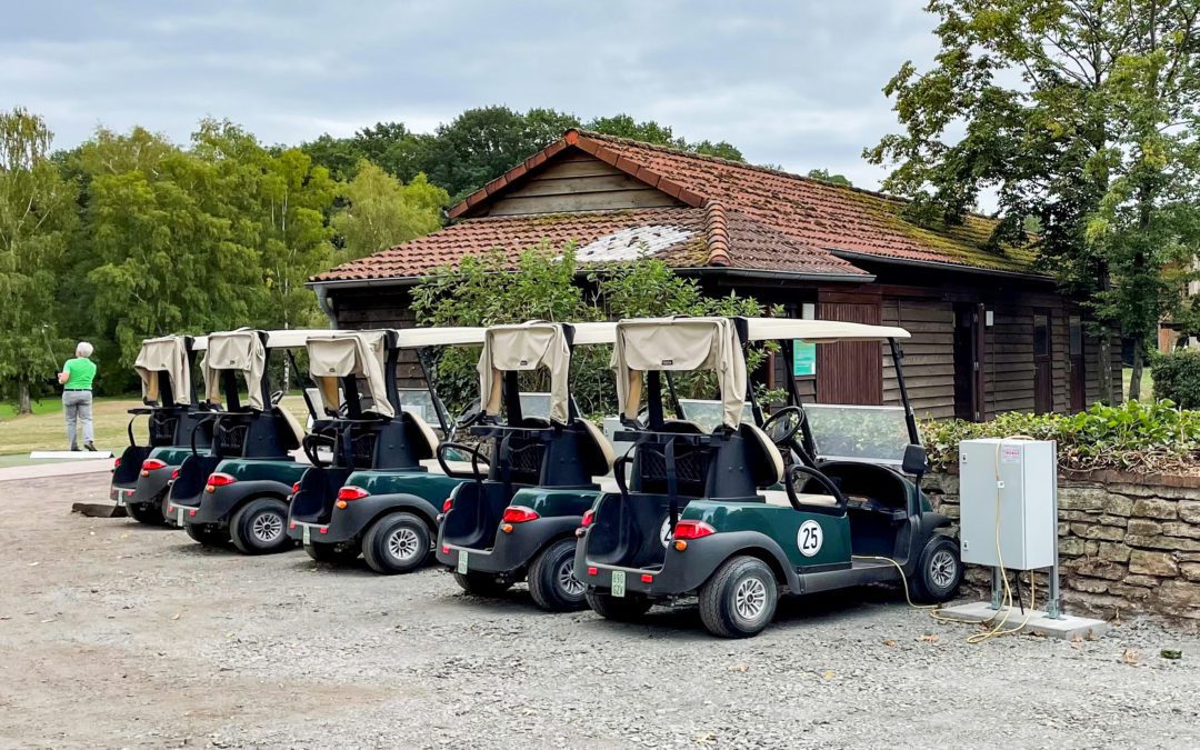 Neuer Stellplatz für E-Carts