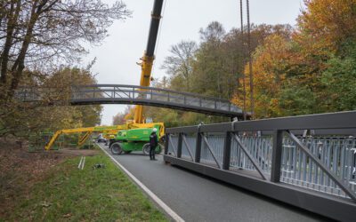 Die Brücke ist da!